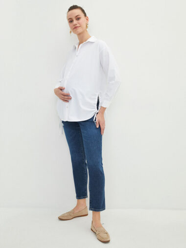 جین  زنانه راسته  LCWAIKIKI Maternity S2CG36Z8 - 507 ال سی وایکیکی