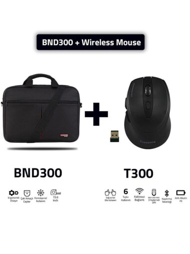 کیف لپ تاپ  زنانه   Classone BND300MOUSE - 19351 ال سی وایکیکی