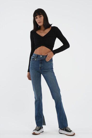 جین  زنانه راسته  CROSS JEANS C 4556-007 - 21983 ال سی وایکیکی