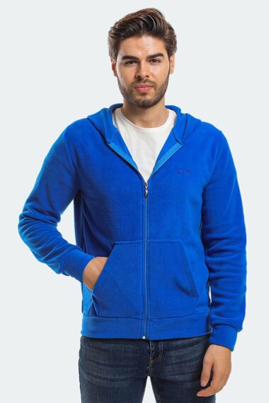 سویشرت زبپ دار  مردانه   SLAZENGER ST21WE064-480 ال سی وایکیکی