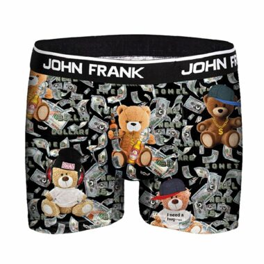 شورت باکسر  مردانه   JOHN FRANK 4080 ال سی وایکیکی