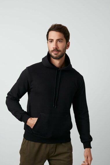 هودی آستین بلند مردانه رگولار کلاه دار Buratti 541HOODIE ال سی وایکیکی