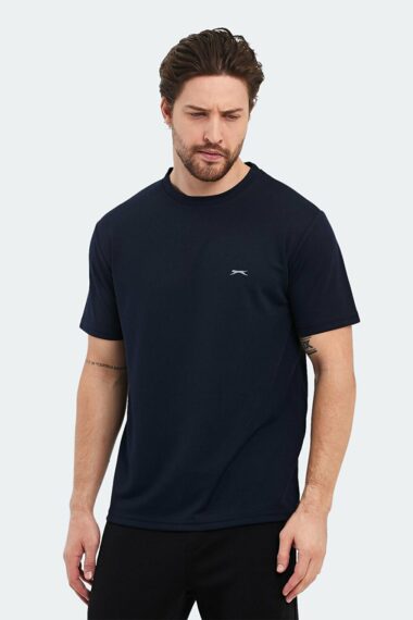 تی شرت آستین کوتاه مردانه رگولار یقه گرد SLAZENGER ST14TE048 ال سی وایکیکی