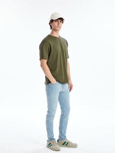 جین  مردانه اسلیم فیت  LCW Jeans S4LB85Z8 ال سی وایکیکی