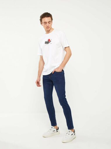 جین  مردانه سوپر اسکینی(جذب)  LCW Jeans S32339Z8 ال سی وایکیکی