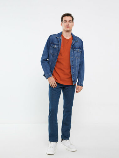 جین  مردانه رگولار  LCW Jeans S38456Z8 ال سی وایکیکی