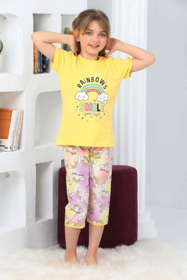 ست پیژامه  دخترانه فیت نرمال  Kapi Kids KPTP00011537 ال سی وایکیکی