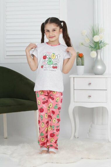 ست پیژامه  دخترانه فیت نرمال  Kapi Kids KPTP00011540 ال سی وایکیکی