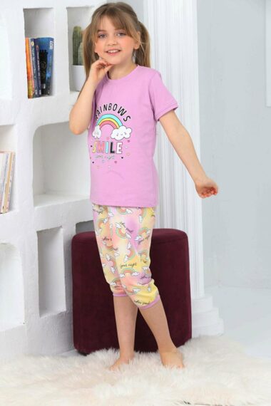 ست پیژامه  دخترانه فیت نرمال  Kapi Kids KPTP00011537 ال سی وایکیکی