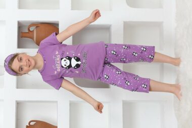 ست پیژامه  دخترانه فیت نرمال  Kapi Kids KPTP00011617 ال سی وایکیکی