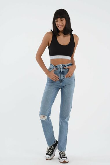 جین  زنانه اسلیم فیت  CROSS JEANS C 4694-005 ال سی وایکیکی