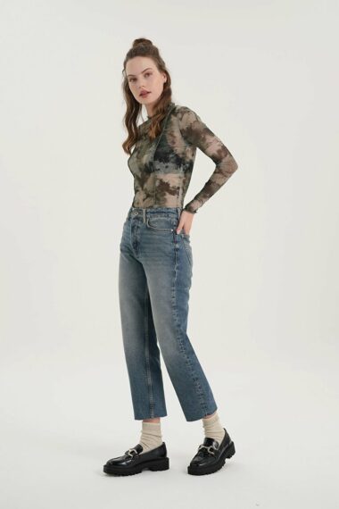 جین  زنانه راسته  CROSS JEANS C 4518-110 ال سی وایکیکی