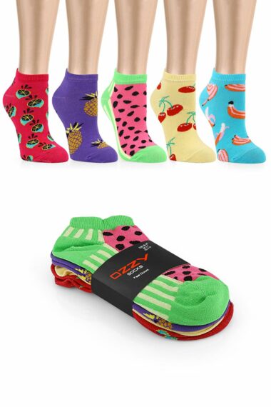 جوراب پاتیک  زنانه   OZZY SOCKS OSPACK1058 ال سی وایکیکی