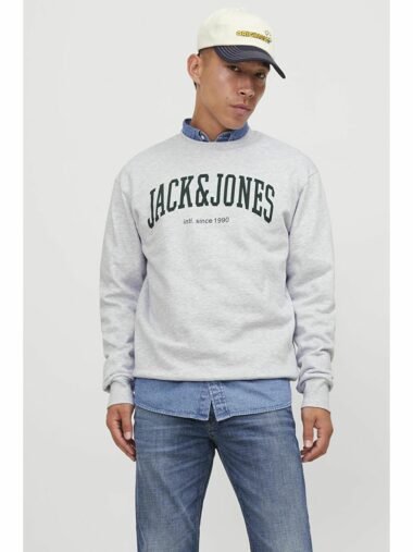 سویشرت آستین بلند مردانه رگولار یقه گرد Jack & Jones 12248431 ال سی وایکیکی