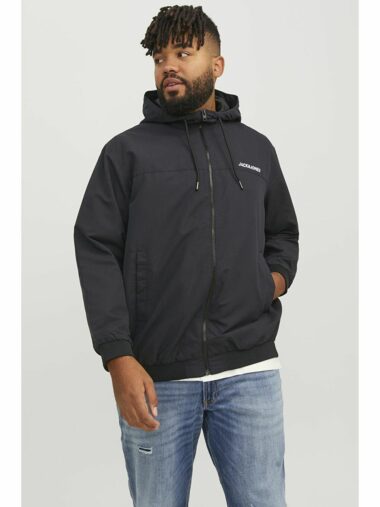 کت آستین بلند مردانه رگولار کلاه دار Jack & Jones 12243517 ال سی وایکیکی