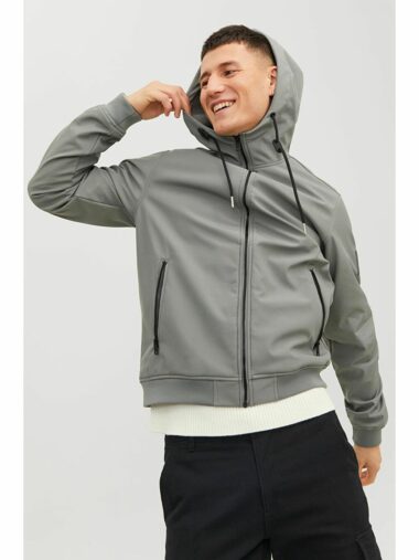 کت آستین بلند مردانه رگولار کلاه دار Jack & Jones 12236300 ال سی وایکیکی