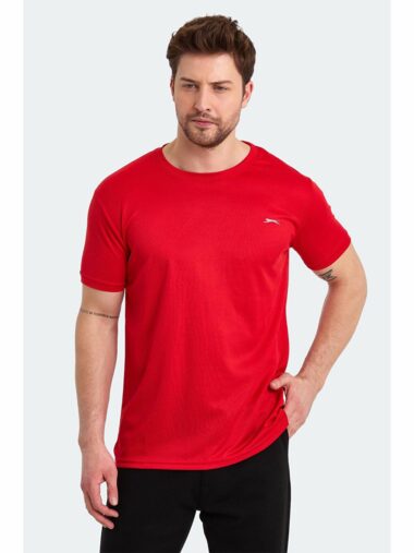 تی شرت آستین کوتاه مردانه  یقه گرد SLAZENGER ST13TE118-600 ال سی وایکیکی