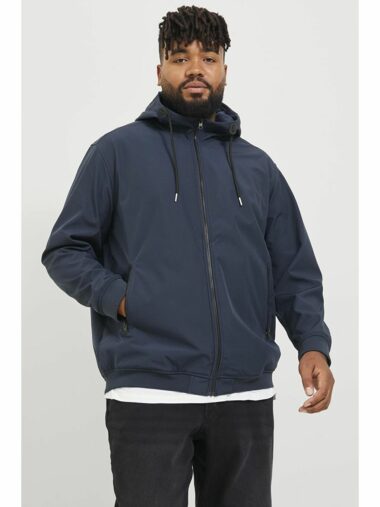 کاپشن آستین بلند مردانه رگولار کلاه دار Jack & Jones 12236331 ال سی وایکیکی