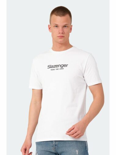 تی شرت آستین کوتاه مردانه رگولار یقه گرد SLAZENGER ST14TE111 ال سی وایکیکی