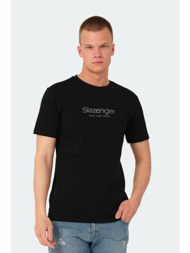 تی شرت آستین کوتاه مردانه رگولار یقه گرد SLAZENGER ST14TE111 ال سی وایکیکی