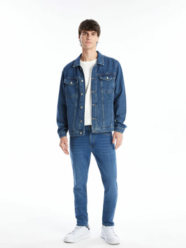 شلوار جین  مردانه اسکینی(جذب)  LCW Jeans W42081Z8 ال سی وایکیکی